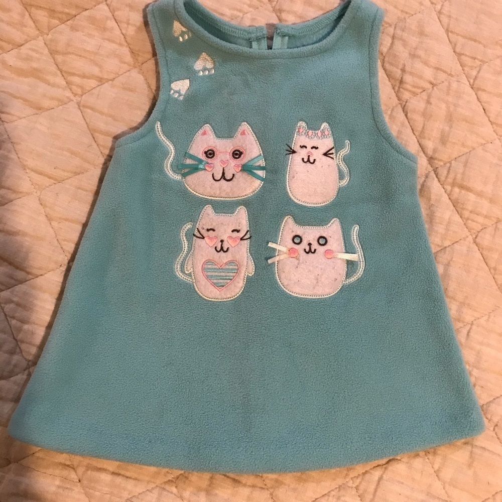 🍭Detailed Fleece Dress